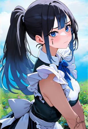 Sayaka Shirahane, made for the Laifu Discord Bot